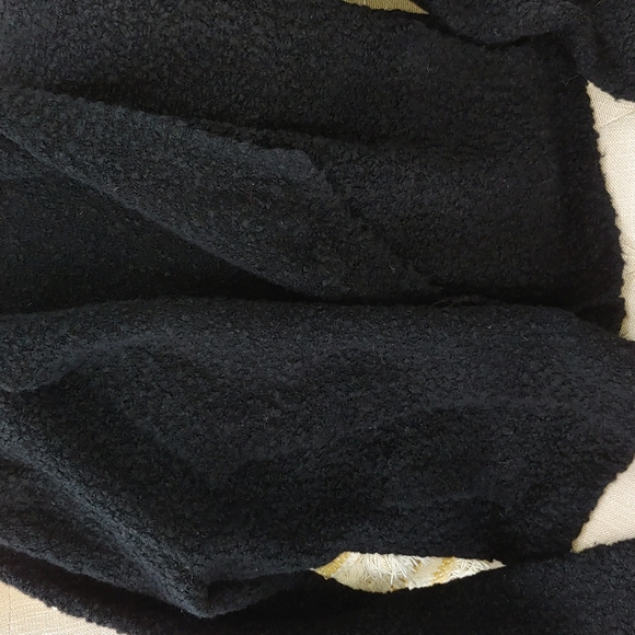 Ann Taylor Loft black boucle cardigan sweater size XS - Picture 3 of 7
